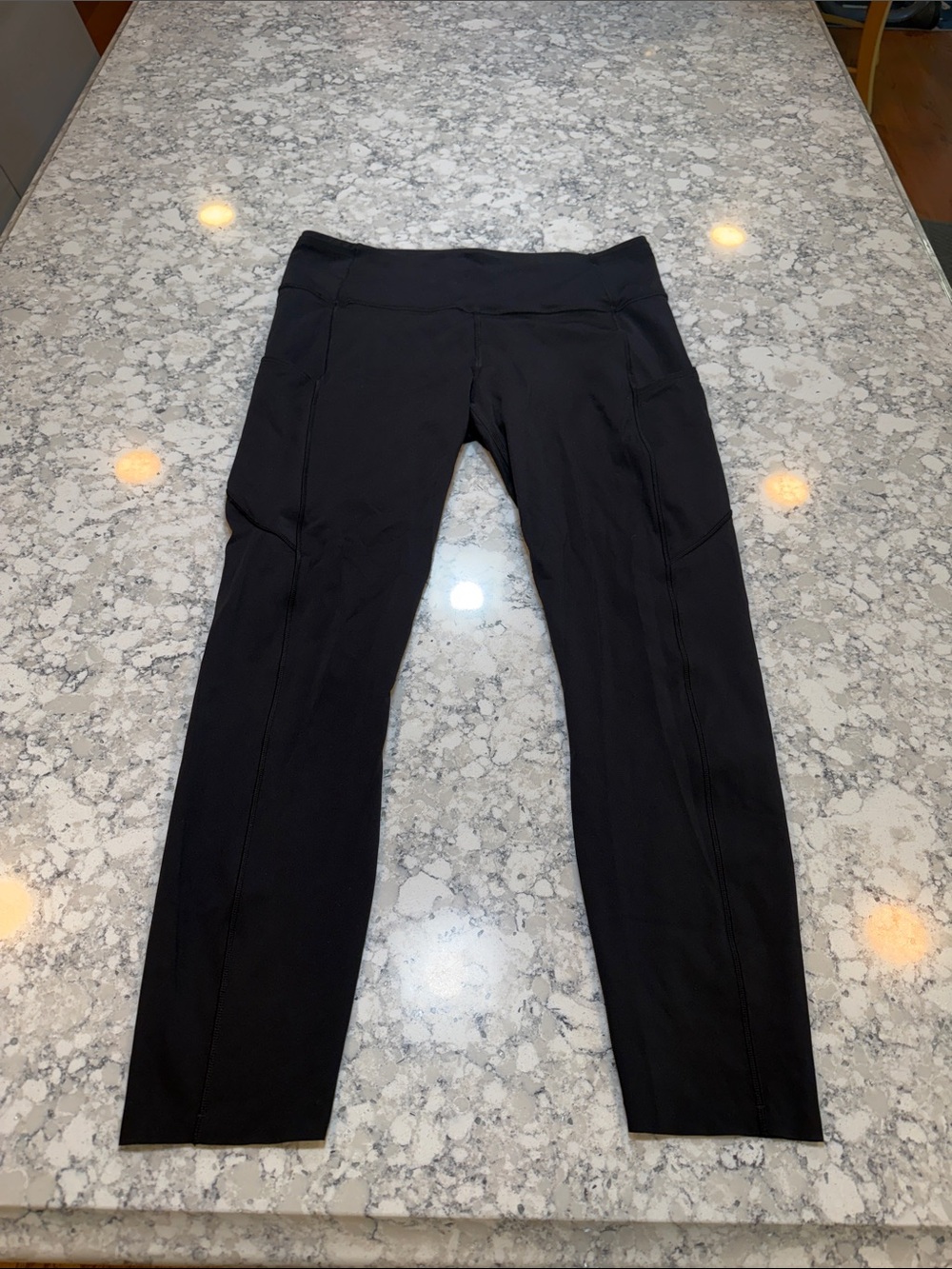 lululemon athletica Black High-Rise Leggings fast and free size 10